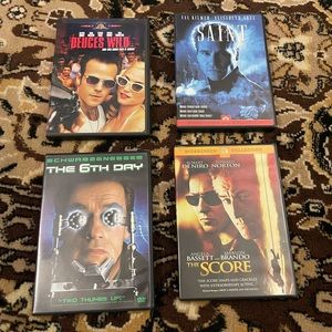 DVD Movies Bundle of 4